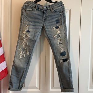 Ralph Lauren vintage denim skinny jeans.
